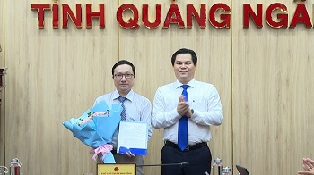 Ông Nguyễn Quốc Huy Hoàng giữ chức Phó Giám đốc Sở Thông tin và Truyền thông