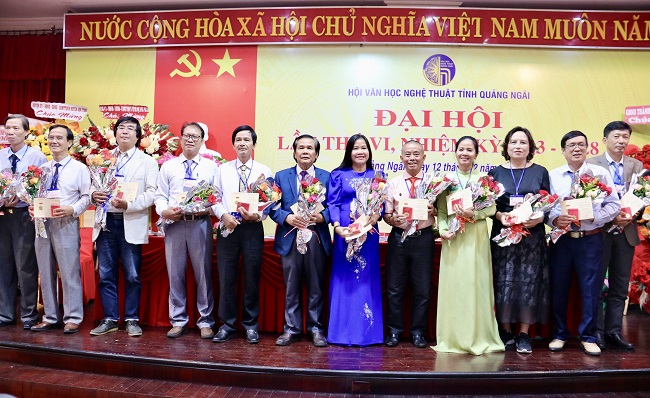Đại hội Hội Văn học - Nghệ thuật tỉnh Quảng Ngãi lần thứ VI, nhiệm kỳ 2023-2028