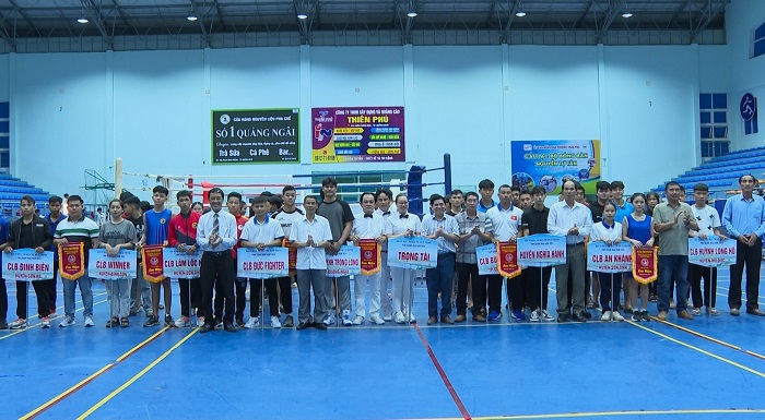 Khai mạc giải Vô địch – Vô địch trẻ Võ cổ truyền tỉnh Quảng Ngãi năm 2024