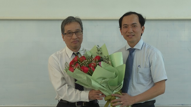 Giáo sư Lê Trọng Thụy chia sẻ kinh nghiệm giảng dạy, học tập tại Trường Đại học Phạm Văn Đồng