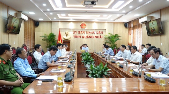 Chủ tịch UBND tỉnh Đặng Văn Minh dự Hội nghị trực tuyến Chính phủ với địa phương