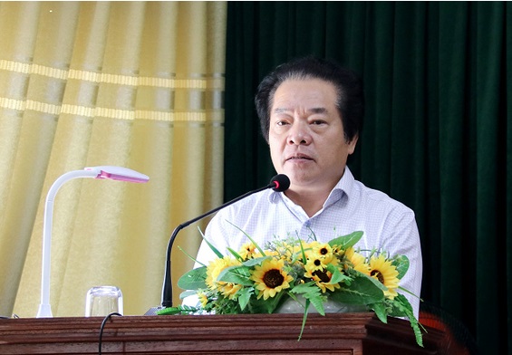 Phó Chủ tịch UBND tỉnh Võ Phiên dự phiên họp thường kỳ tháng 9 của huyện Sơn Tịnh