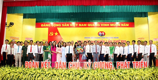 Đại hội đại biểu Đảng bộ thành phố Quảng Ngãi nhiệm kỳ 2020-2025