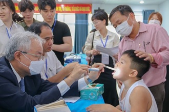 Chương trình khám, chữa bệnh nhân đạo tại tỉnh Quảng Ngãi