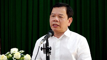 Chủ tịch UBND tỉnh Đặng Văn Minh tiếp xúc cử tri phường Trương Quang Trọng