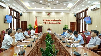 Chủ tịch UBND tỉnh Đặng Văn Minh dự phiên họp Ban Chỉ đạo các công trình, dự án trọng điểm ngành GTVT