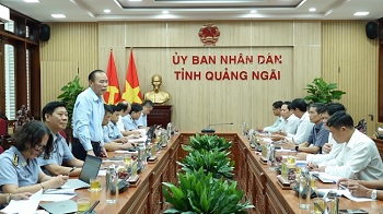 Thứ trưởng Bộ Nông nghiệp và Phát triển nông thôn làm việc với tỉnh Quảng Ngãi về chống khai thác IUU
