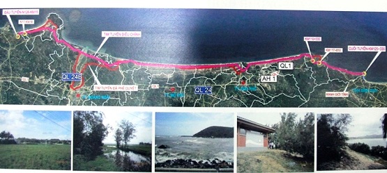 Chỉ đạo về thực hiện dự án Đường ven biển Dung Quất - Sa Huỳnh