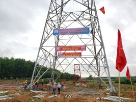 Khẩn trương bàn giao mặt bằng các dự án điện 500kV mạch 3, tại huyện Bình Sơn