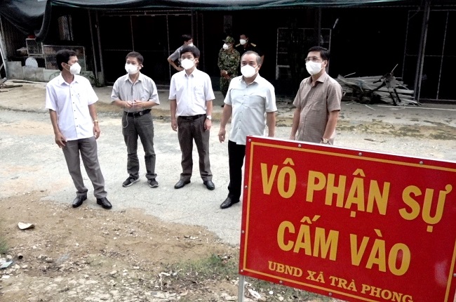 Thay đổi biện pháp chống dịch Covid-19 trên địa bàn xã Trà Phong thuộc huyện Trà Bồng