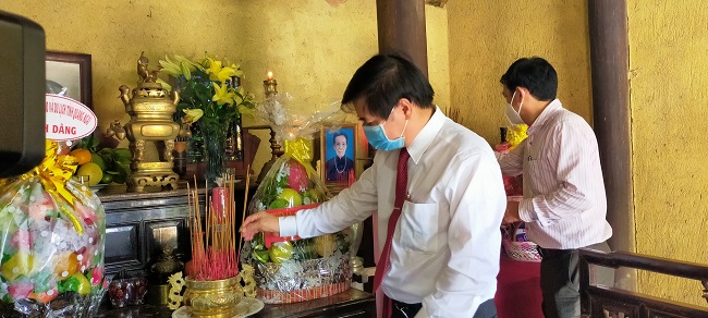 Kỷ niệm 145 năm ngày sinh nguyên Quyền Chủ tịch nước Huỳnh Thúc Kháng