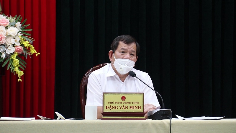 Chủ tịch UBND tỉnh Đặng Văn Minh tháo gỡ vướng mắc các dự án đầu tư của Hòa Phát tại Khu Kinh tế Dung Quất