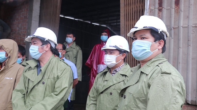 Phó Chủ tịch UBND tỉnh Trần Phước Hiền kiểm tra, chỉ đạo công tác khắc phục mưa, lũ tại các địa phương