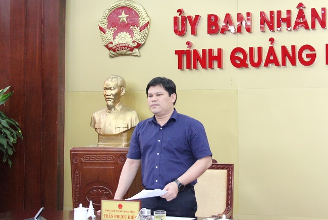 Phó Chủ tịch UBND tỉnh Trần Phước Hiền làm việc với Sở Khoa học và Công nghệ
