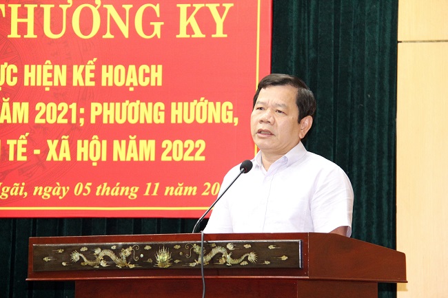 Chủ tịch UBND tỉnh Đặng Văn Minh: Bản lĩnh, sự tự tin và tinh thần dám nghĩ, dám làm của lãnh đạo là yếu tố quyết định cho sự thành công