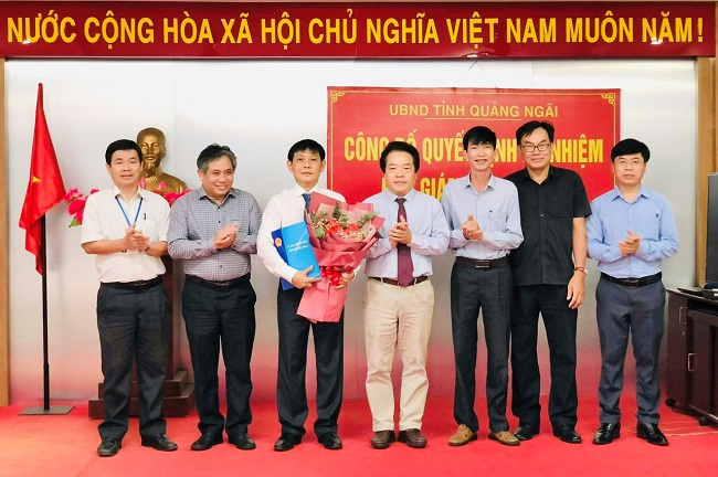 Ông Nguyễn Hoàng Hải được bổ nhiệm giữ chức Phó Giám đốc Sở Y tế