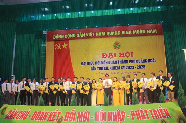 Quảng Ngãi: Tổ chức thành công Đại hội điểm Hội Nông dân cấp huyện nhiệm kỳ 2023 – 2028