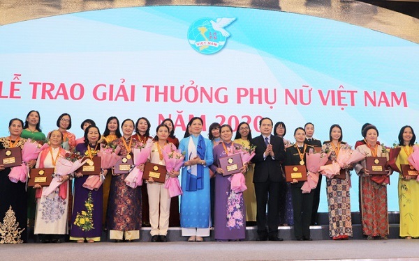 Đề cử xét trao tặng Giải thưởng Phụ nữ Việt Nam 2023