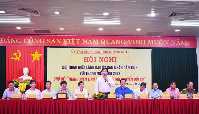 Quý III/2023: Chủ tịch UBND tỉnh sẽ gặp gỡ, đối thoại với thanh niên tỉnh Quảng Ngãi
