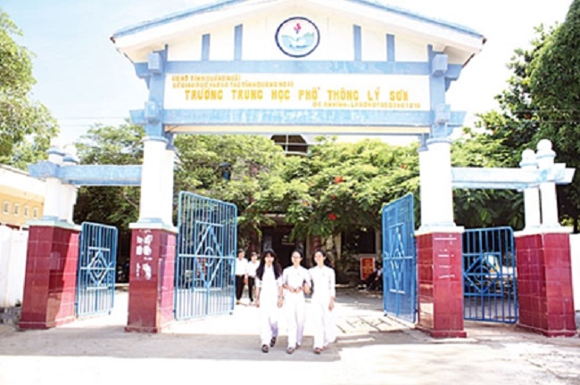 79 tỷ đồng đầu tư xây dựng Trường THPT Lý Sơn