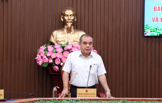 Giao ông Đàm Minh Lễ phụ trách, điều hành Ban Quản lý KKT Dung Quất và các KCN Quảng Ngãi