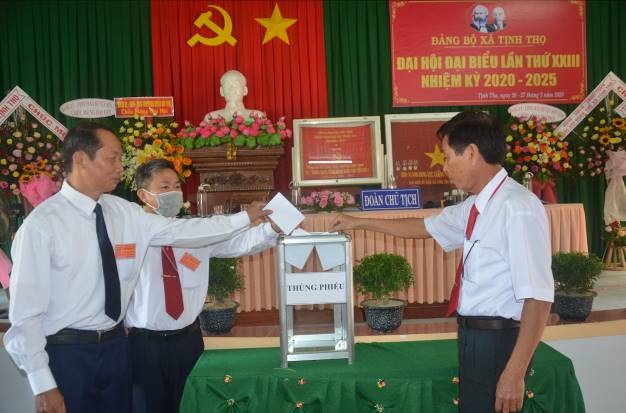 Tịnh Thọ: Đại hội Đảng bộ điểm cấp cơ sở huyện Sơn Tịnh