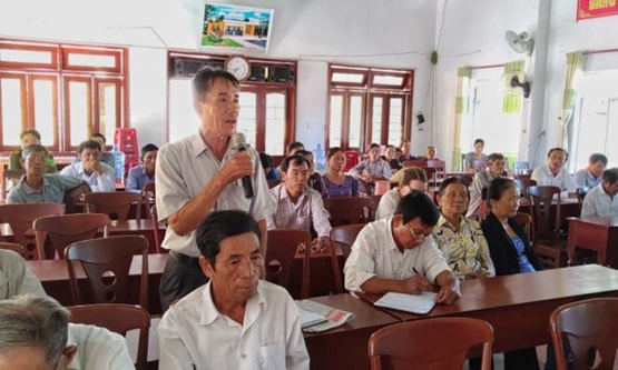 HĐND 3 cấp tiếp xúc cử tri xã Tịnh Thọ, huyện Sơn Tịnh
