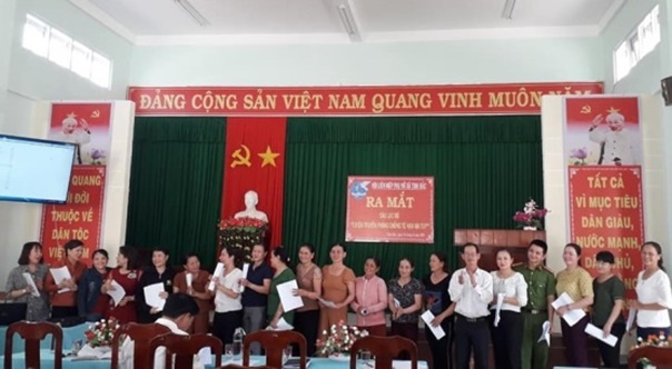 Sơn Tịnh: Ra mắt Câu lạc bộ tuyên truyền phòng, chống tệ nạn ma túy