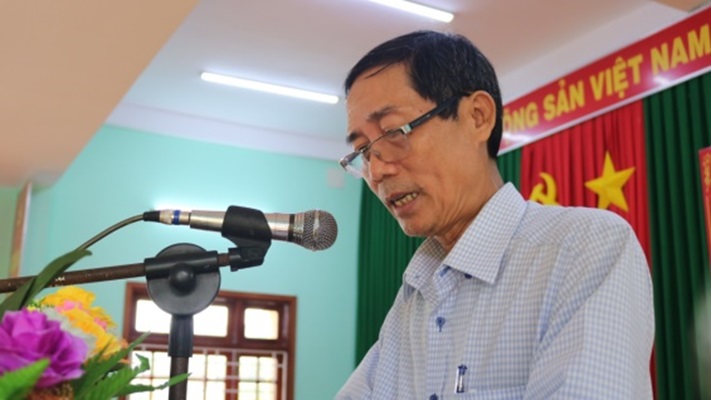 Bí thư Huyện ủy Tư Nghĩa tiếp xúc, đối thoại trực tiếp với Nhân dân ở xã Nghĩa Sơn