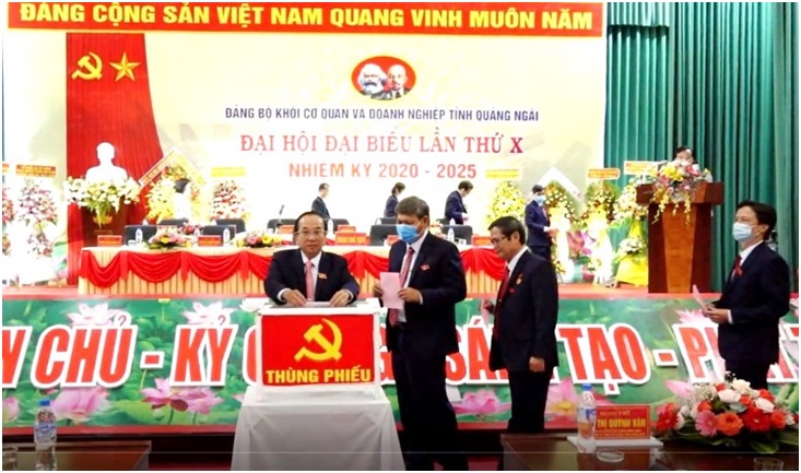 Ông Nguyễn Thanh tái đắc cử Bí thư Đảng bộ Khối cơ quan và doanh nghiệp tỉnh Quảng Ngãi
