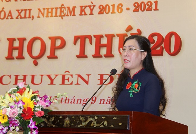 Khai mạc kỳ họp thứ 20, HĐND tỉnh khóa XII, nhiệm kỳ 2016-2021